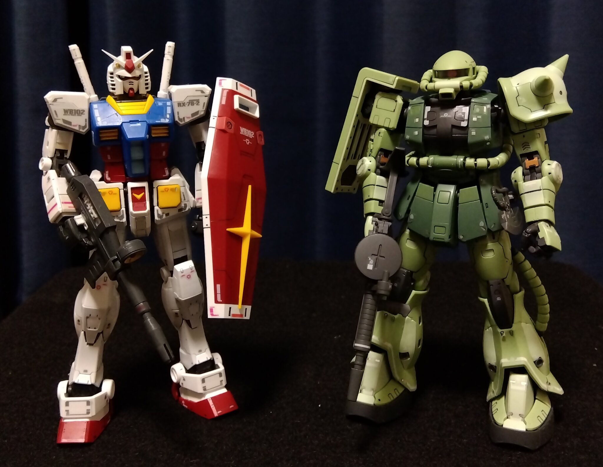 RG(リアルグレード) 量産型ザクの紹介 【ガンプラ レビュー】 | 続く日々の航跡雲
